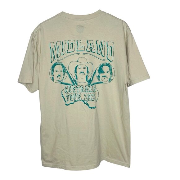 Midland 2023 Australia Tour Shirt Adult Large - Picture 1 of 3